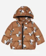 Snoopy Puffer Hooded Jacket