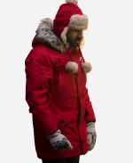 The Santa Clauses Season 02 Kal Penn Red Hooded Jacket