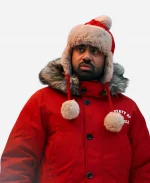 The Santa Clauses S02 Kal Penn Red Hooded Jacket