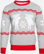 The Santa Clauses Tim Allen Christmas Grey Sweater