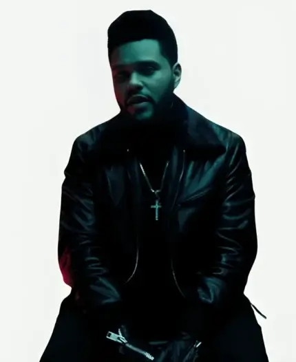 The Weeknd Starboy Black Leather Jacket