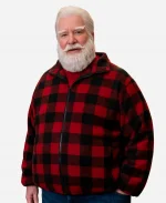 Tim Allen Tv Series The Santa Clauses S02 Red Plaid Jacket