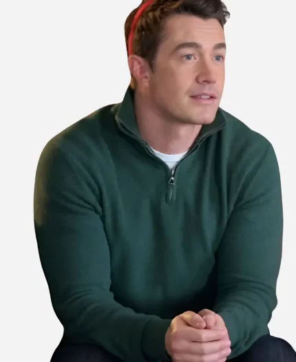 Chad Andrews Twas the Date Before Christmas 2024 Green Sweatshirt