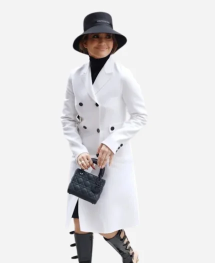 Unstoppable Premiere Jennifer Lopez White Coat