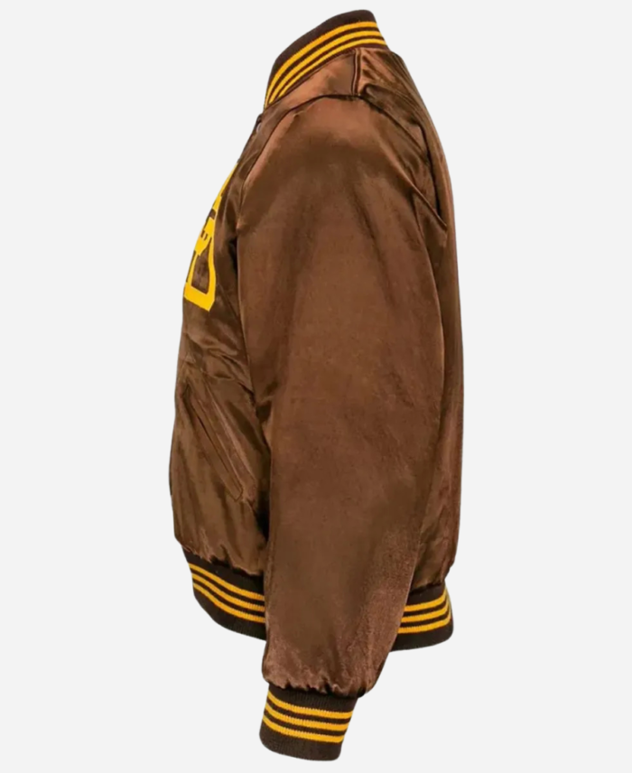 1969 San Diego Padres Brown Bomber Jacket