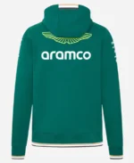 2024 Aston Martin Fernando Alonso F1 Team Green Pullover Hoodie