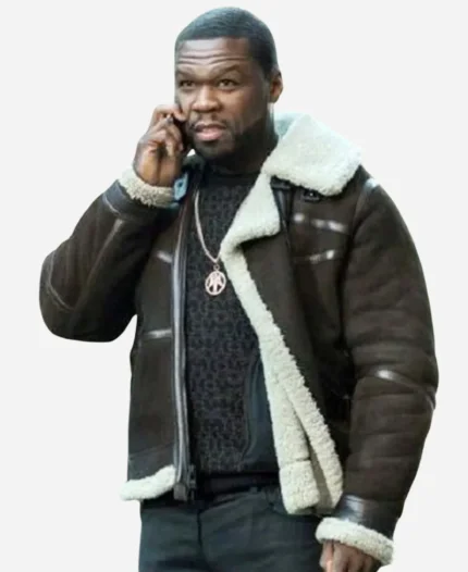 50 Cent Power Shearling Jacket