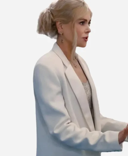 A Family Affair 2024 Nicole Kidman White Coat