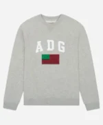 ADG American Flag Grey Sweatshirt