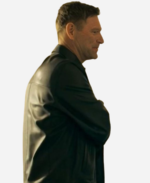 Aaron Eckhart Classified Leather Jacket