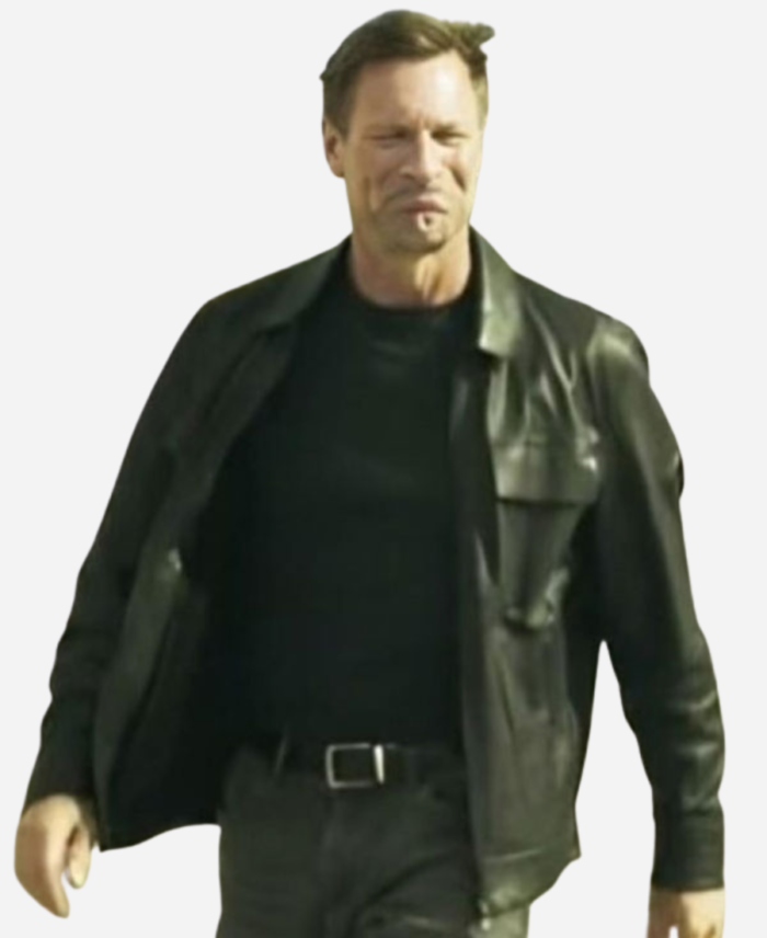 Aaron Eckhart Leather Jacket