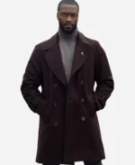 Aldis Hodge Cross 2024 Coat