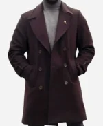 Alex Cross TV-Series Cross 2024 Aldis Hodge Double Breasted Brown Coat