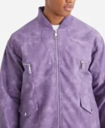 All American Homecoming S03 Sylvester Powell Purple Jacket