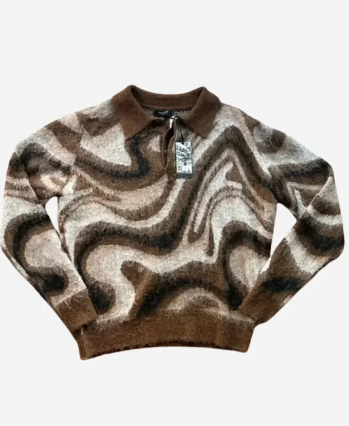 All American Homecoming S03 Sylvester Powell Swirl Sweater