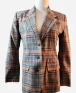 Amrit Kaur Tv Series The Sex Lives of College Girls Season 03 Bela Malhotra Plaid Blazer