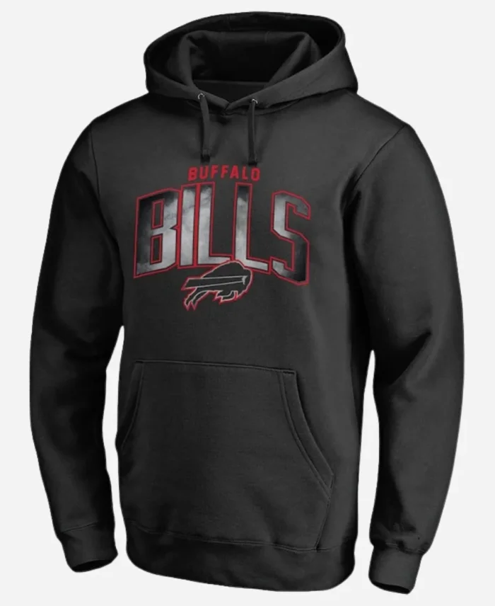 Arch Smoke Buffalo Bills Black Hoodie