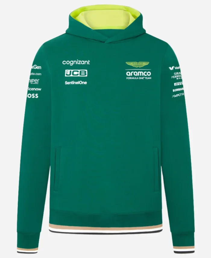 Aston Martin 2024 Fernando Alonso F1 Team Pullover Hoodie