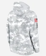 Atlanta Falcons Salute To Service Camo 2024 Hoodie