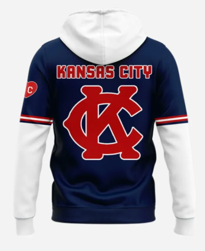 Baseball Museum Patrick Mahomes Kansas City Chiefs Blue Hoodie