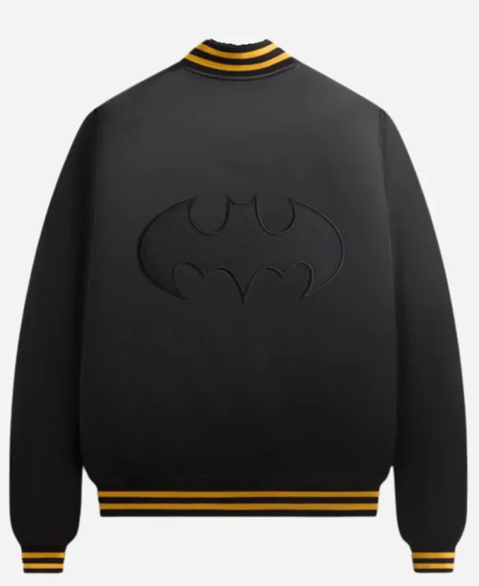 Batman 85th Anniversary Special Kith x Batman Bomber Black Jacket