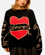 Becka Garvey TV-Series Bad Sisters Season 02 Eve Hewson Love Black Heart Sweater