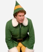 Elf Will Ferrell Green Christmas Coat