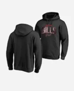 Buffalo Bills Arch Smoke Black Hoodie