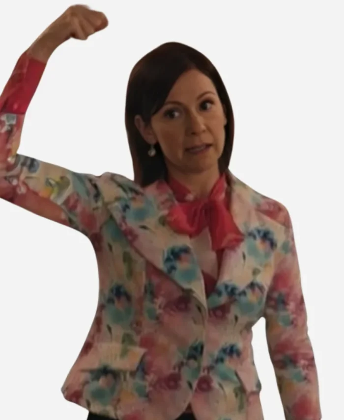 Carrie Preston Elsbeth S02 Colorful Blazer