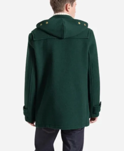 Charlie Spring Tv Series Heartstopper Joe Locke green Duffle Green Coat