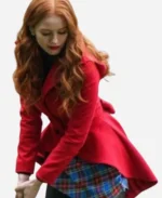 Cheryl Blossom Riverdale S03 Red Wool Coat