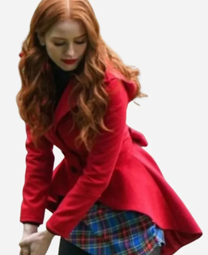 Cheryl Blossom Riverdale S03 Red Wool Coat