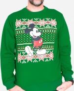 Christmas Mickey Mouse Snowflake Sweatshirt
