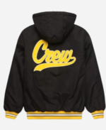  Columbus Crew Parka Black Hooded Jacket