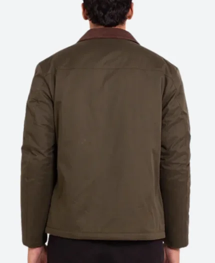 Dan Jeannotte Movie All I Need For Christmas Archer Donovan Cotton Brown Jacket