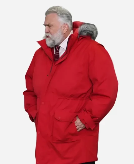 Daniel Roebuck Saint Nick of Bethlehem Nick Parka Hooded Jacket