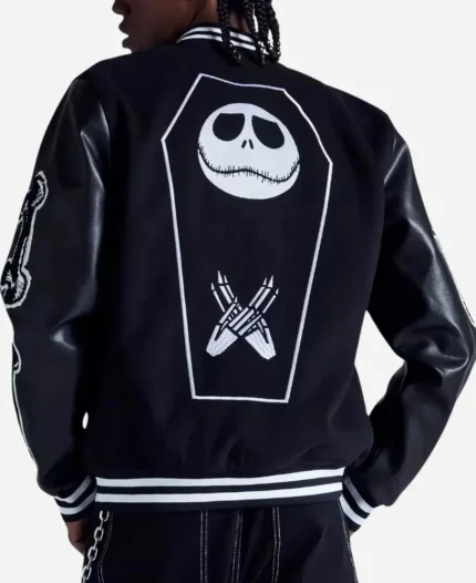 Danny Elfman Movie The Nightmare Before Christmas The Pumpking King Jack Black Varsity Jacket