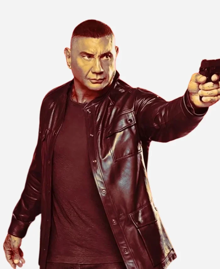 Dave Bautista The Killer’s Game Leather Jacket