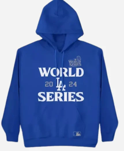 Dave Roberts World LA Series 2024 Blue Hoodie