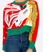 DeeDee Dashers TV-Series Elsbeth S2 Vanessa Bayer Unicorn Christmas Sweater