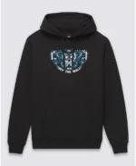 Dia De Muertos Guided Mariposa Black Hoodie