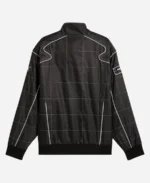 Dua Lipa Puma Oversized Black Racer Jacket