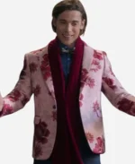 Dustin Milligan Hot Frosty 2024 Floral Blazer