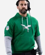 Eagles Kelly NFL Nick Sirianni Green Pullover Hoodie