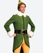 Elf Buddy Hobbs Green Christmas Coat