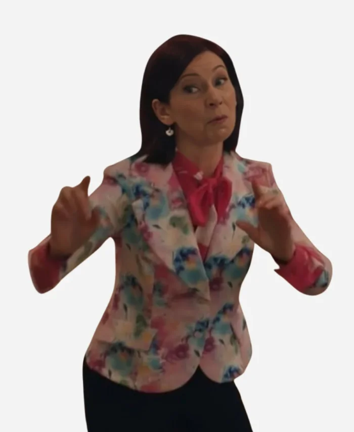 Elsbeth Tascioni TV Series Elsbeth Season 02  Carrie Preston Colorful Floral Blazer