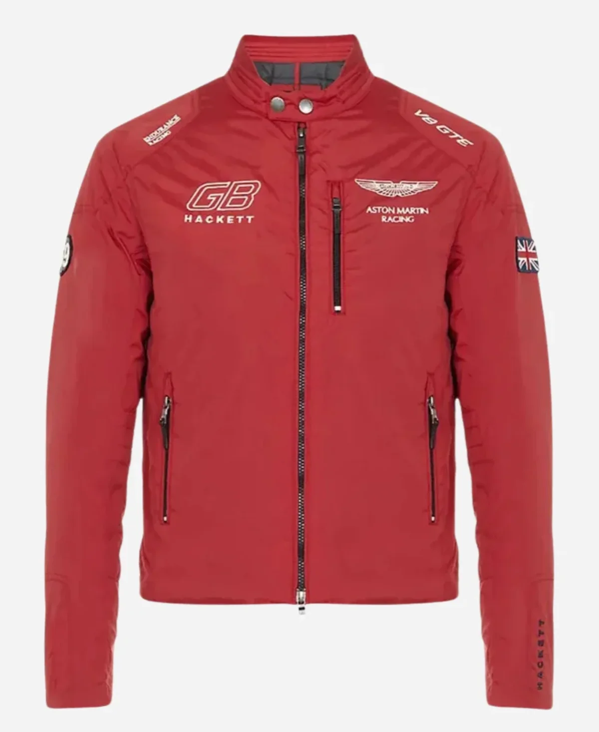 GB Hacket Astin Martin Red Jacket | F1 Racing Red Jacket