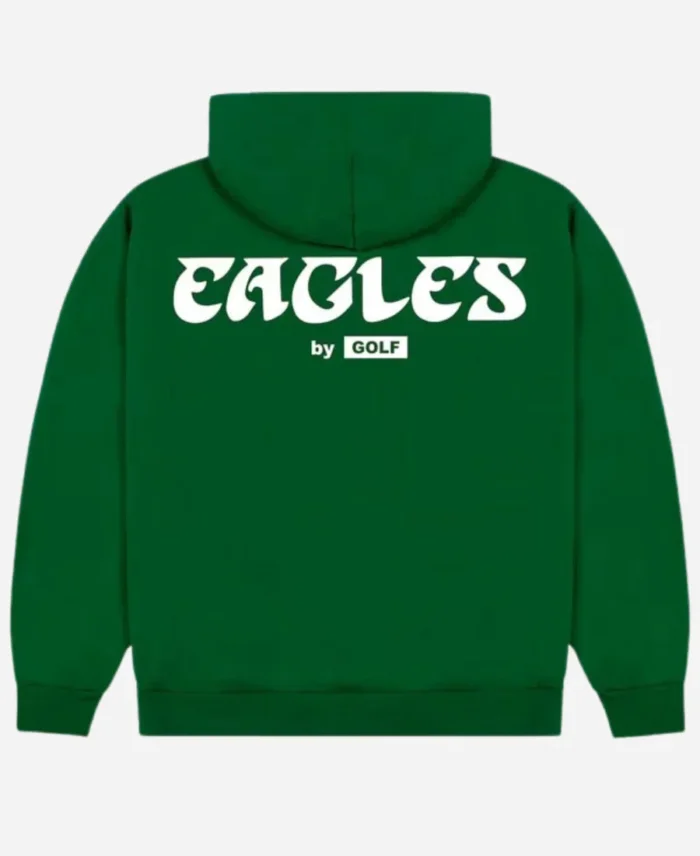 GOLF WANG Philadelphia Eagles Green Cutout Pullover Hoodie For Sale