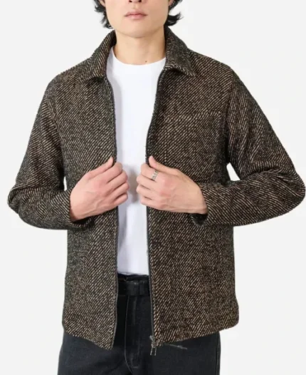 Good Morning America Jimmy O. Yang Zip Overshirt