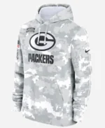 Green Bay Packers Salute To Service Camo 2024 Pullover Hoodie For Sale